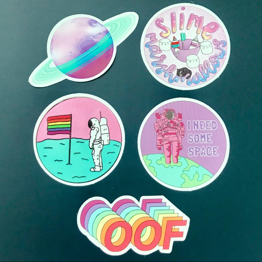 VSCO STICKERS HYDRO FLASK (SPACE PACK)